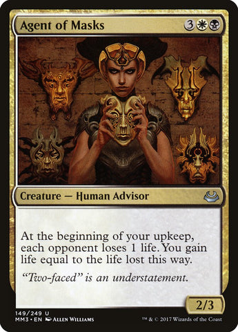 Agent des masques [Modern Masters 2017] 