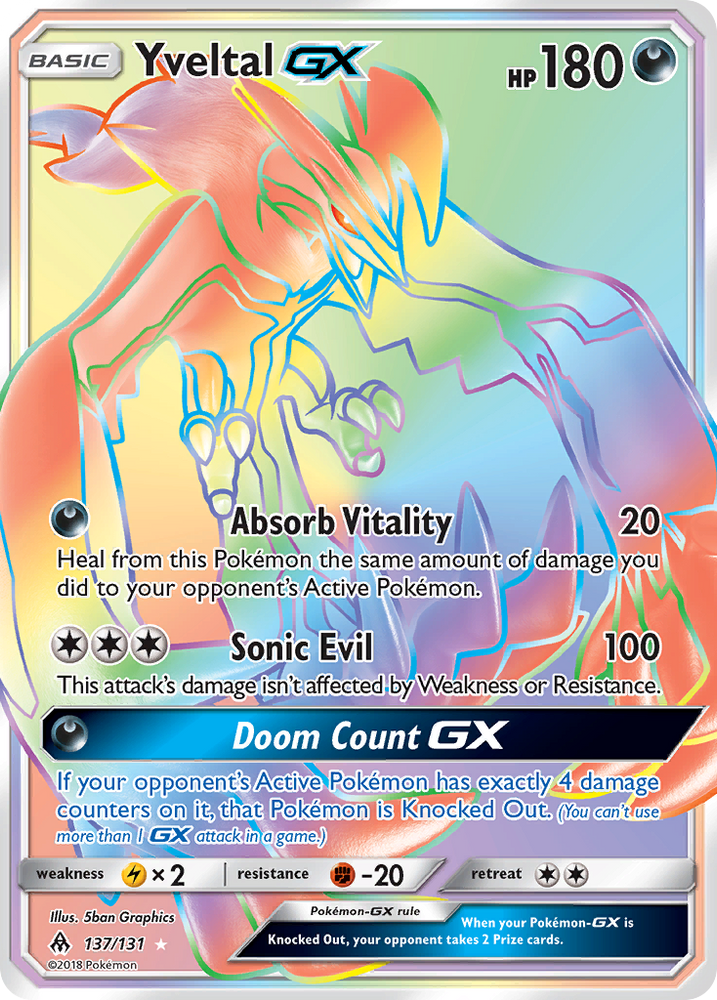 Yveltal GX (137/131) [Soleil et Lune : Lumière interdite] 