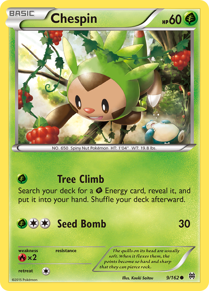 Chespin (9/162) [XY : PERCÉE] 