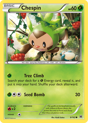 Chespin (9/162) [XY : PERCÉE] 