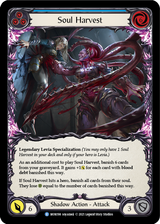 Soul Harvest [MON198-RF] (Monarch) 1ère édition Rainbow Foil 