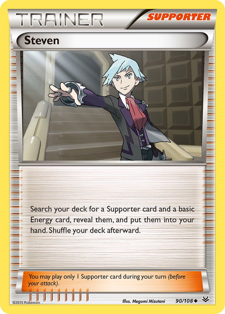 Steven (90/108) [XY : Ciel rugissant] 