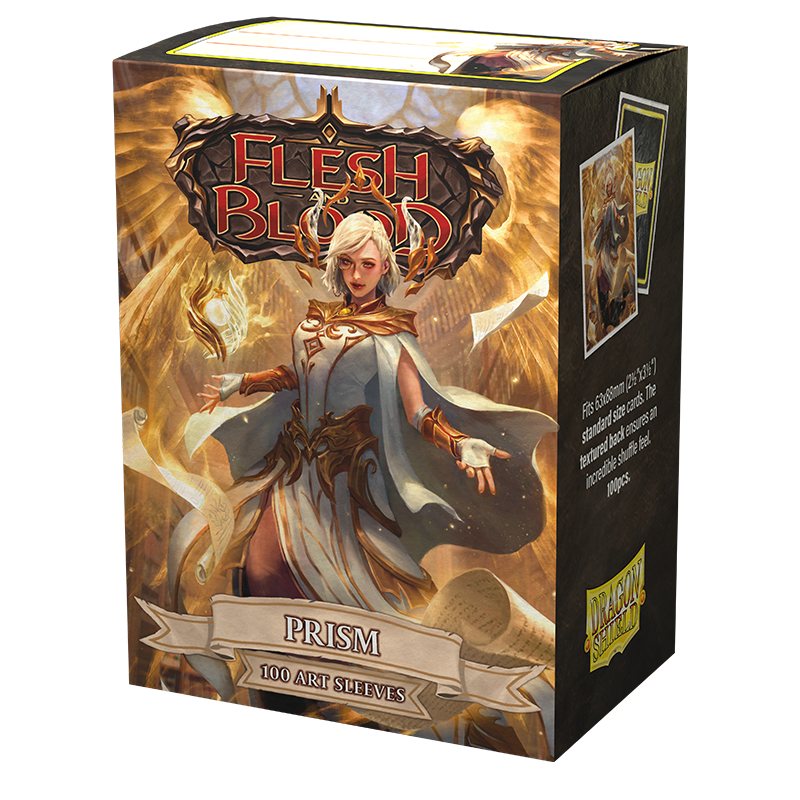 Dragon Shield: Standard 100ct Art Sleeves - Flesh and Blood (Prism)