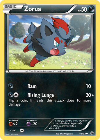 Zorua (66/98) [Noir et blanc : puissances émergentes] 