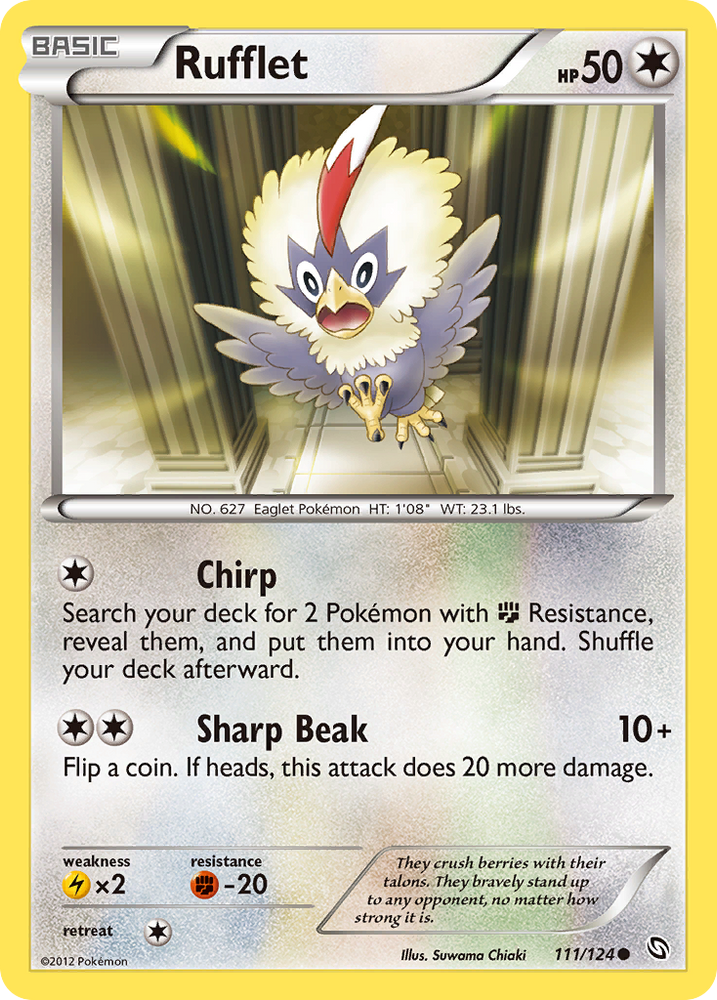 Rufflet (111/124) [Noir et Blanc : Dragons Exaltés] 