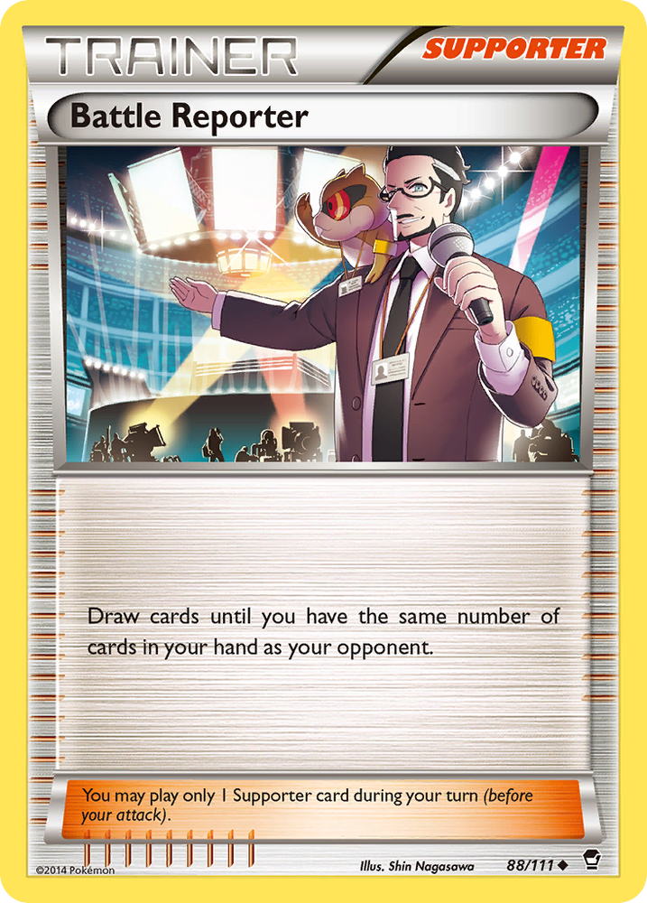 Battle Reporter (88/111) [XY : Poings furieux] 