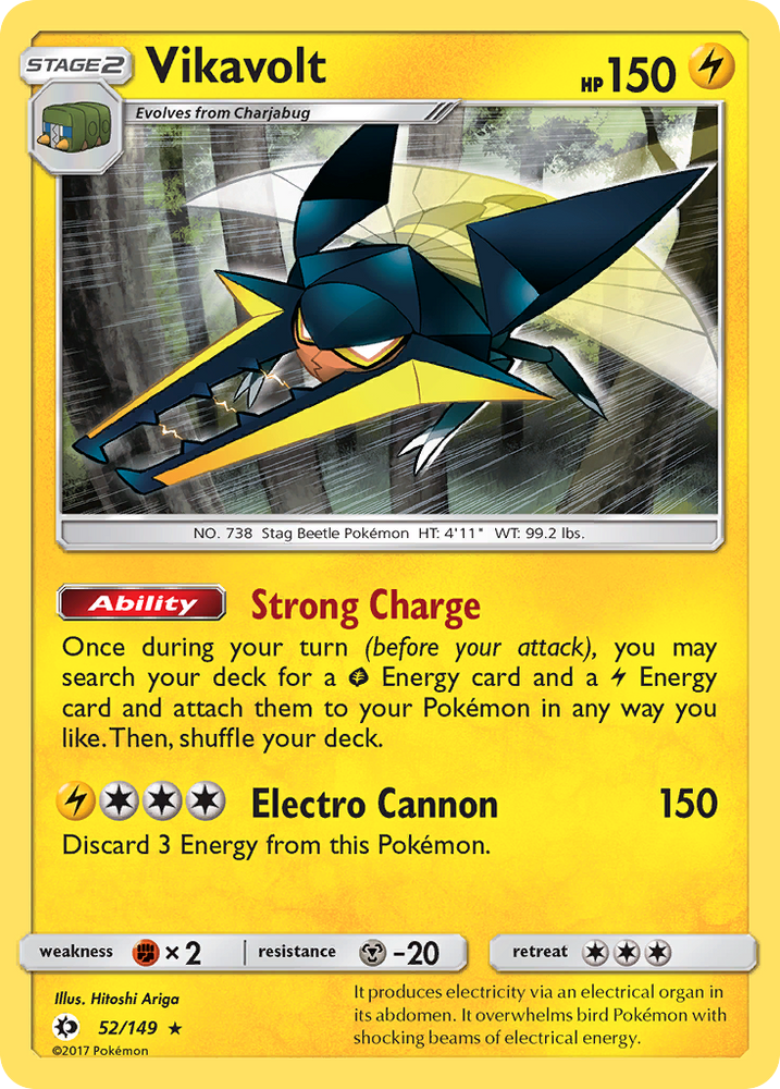 Vikavolt (52/149) [Soleil et Lune : ensemble de base] 