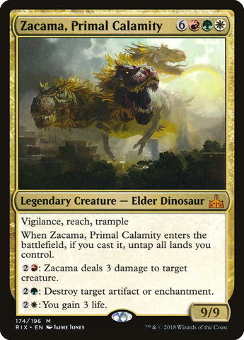 Zacama, calamité primordiale [Rivals d'Ixalan] 