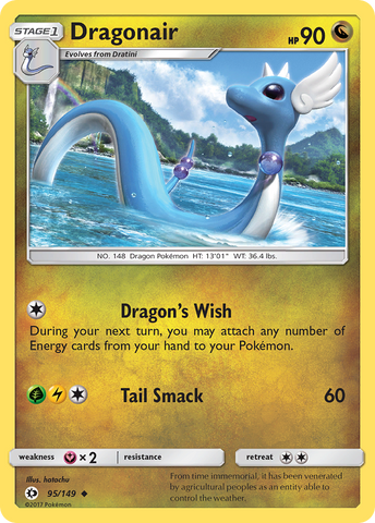 Dragonair (95/149) [Soleil et Lune : Ensemble de base]