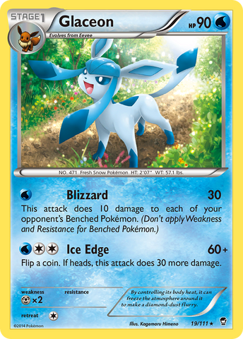 Glaceon (19/111) [XY : Poings furieux] 