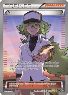 N (105a/124) (Promotion artistique alternative) [XY : Fates Collide] 