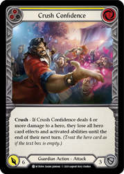 Crush Confidence (Jaune) [U-WTR064] (Bienvenue chez Rathe Unlimited) Rainbow Foil illimité 