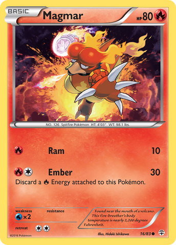 Magmar (16/83) [XY : Générations] 