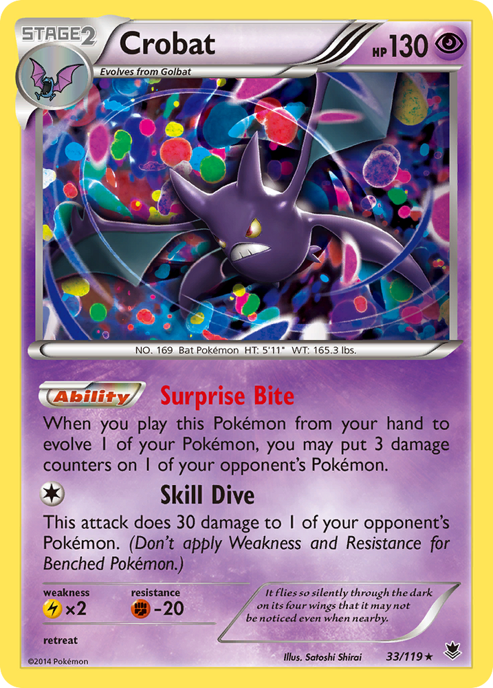 Crobat (33/119) [XY : Forces fantômes] 