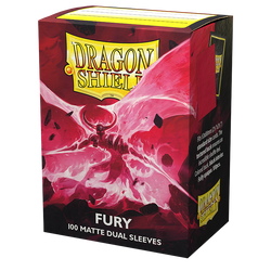 Dragon Shield : Pochettes standard 100ct - Fury (Dual Matte) 