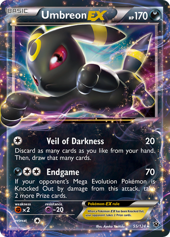 Umbreon EX (55/124) [XY : Collision des destins] 