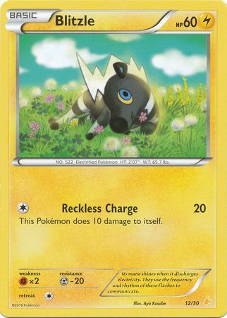 Blitzle (12/30) [XY : Kit d'entraînement 3 - Pikachu Libre] 