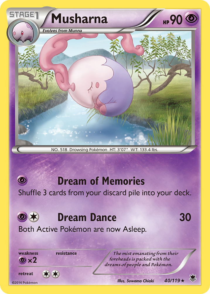 Musharna (40/119) [XY : Forces fantômes] 