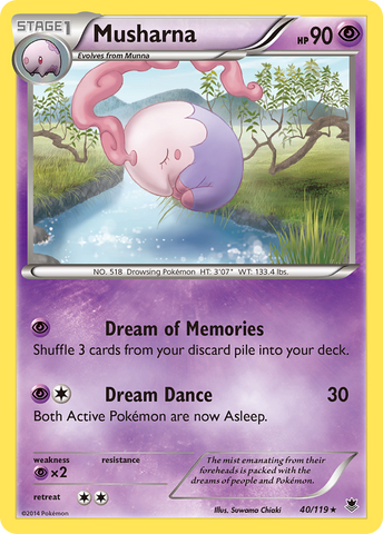 Musharna (40/119) [XY : Forces fantômes] 