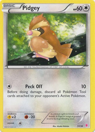 Pidgey (30/11) [XY : Kit d'entraînement 1 - Wigglytuff] 