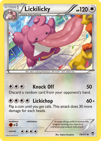 Lickilicky (79/111) [XY : Poings furieux] 