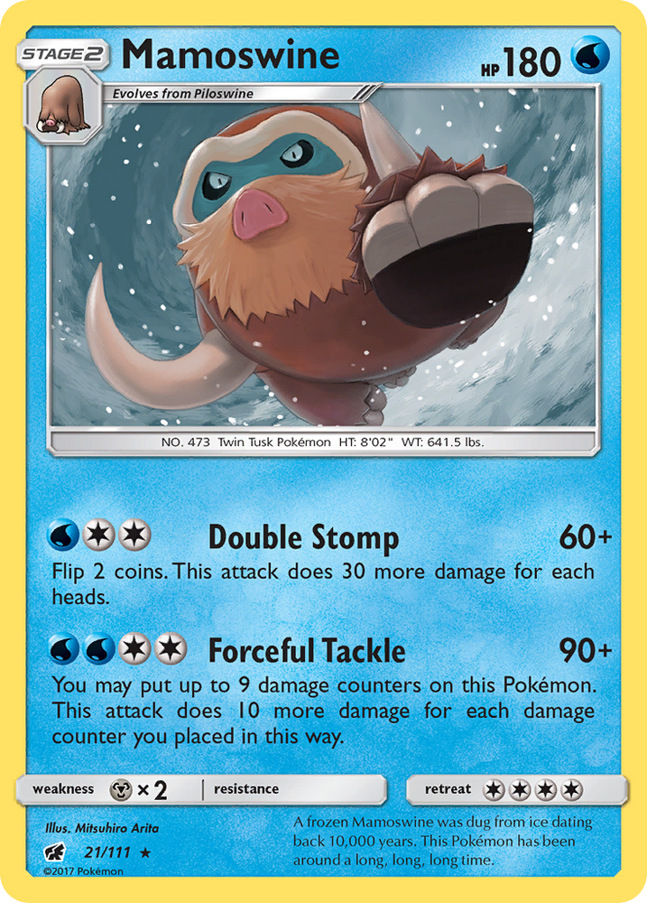 Mamoswine (21/111) [Soleil et Lune : Invasion Pourpre] 