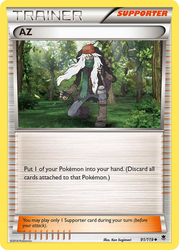 AZ (91/119) [XY : Forces fantômes] 