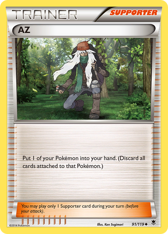 AZ (91/119) [XY : Forces fantômes] 