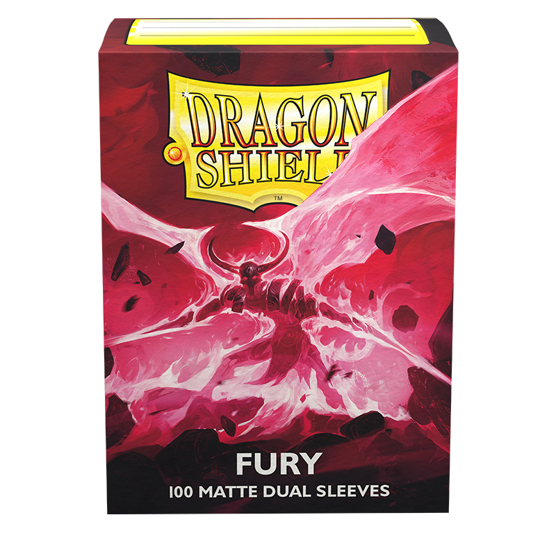 Dragon Shield : Pochettes standard 100ct - Fury (Dual Matte) 