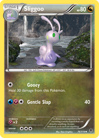 Sliggoo (76/119) [XY : Forces fantômes] 