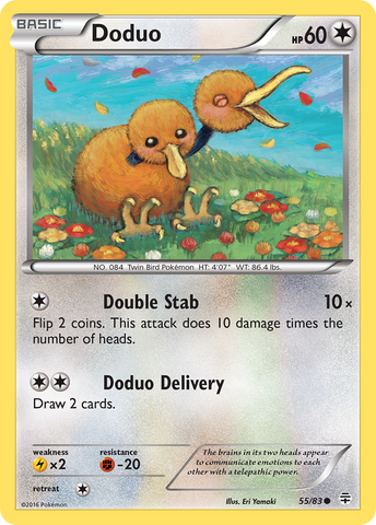 Doduo (55/83) [XY : Générations] 