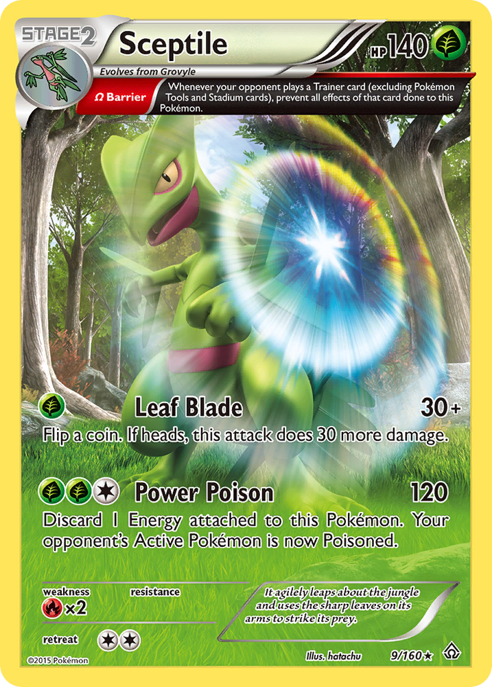 Sceptile (9/160) [XY : Primal Clash] 