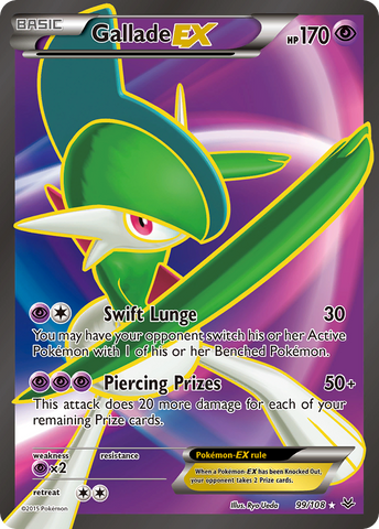 Gallade EX (99/108) [XY : Ciel rugissant] 