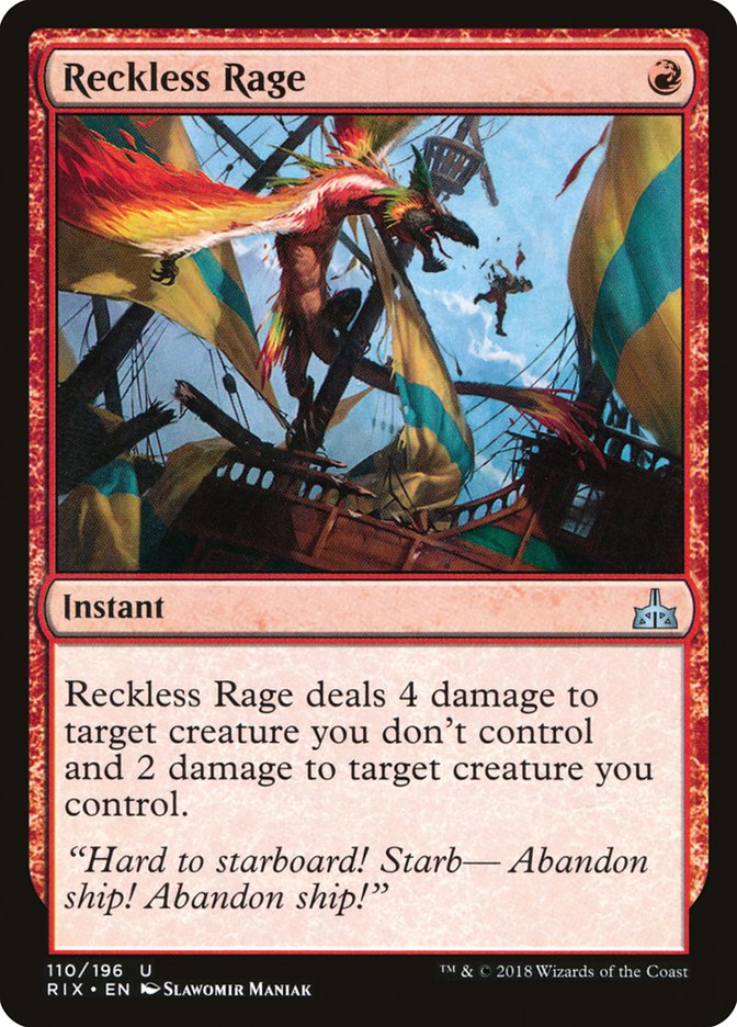 Rage téméraire [Rivals d'Ixalan] 