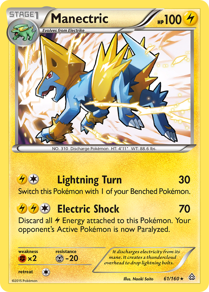 Manectric (61/160) [XY : Primal Clash] 