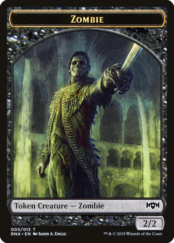 Jeton Zombie [Jetons d'allégeance de Ravnica] 