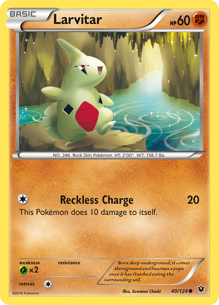 Larvitar (40/124) [XY : Collision des destins] 