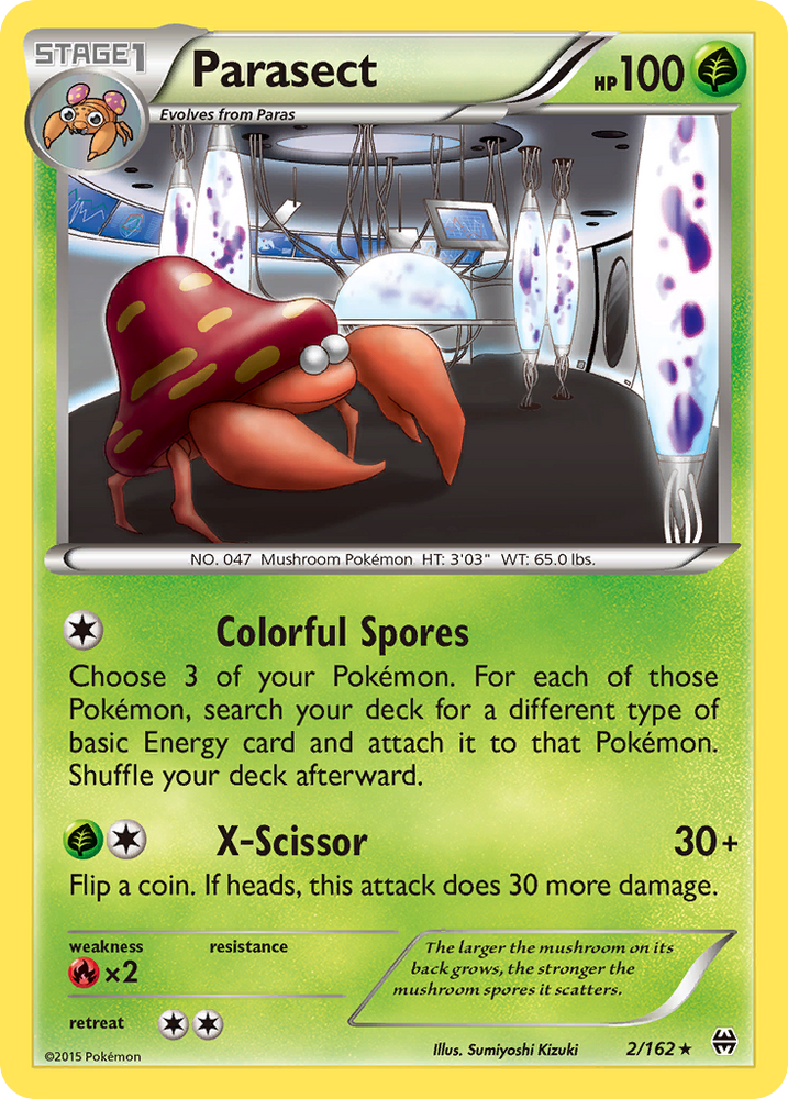 Parasect (2/162) [XY : PERCÉE] 