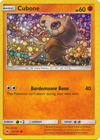 Cubone (57/131) (Promo General Mills) [Soleil et Lune : Lumière interdite] 