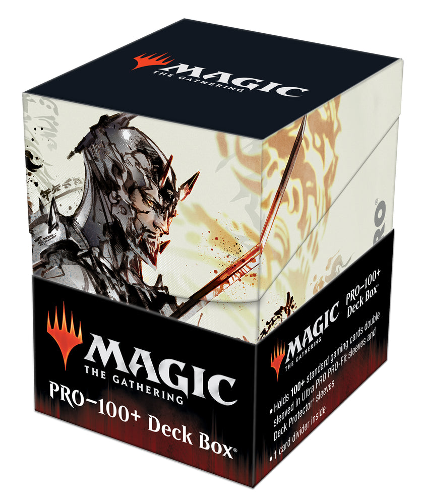 Ultra PRO : 100+ Deck Box - Kamigawa Neon Dynasty (Satoru Umezawa) 