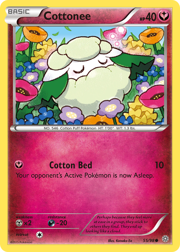 Cottonee (55/98) [XY : Origines anciennes] 