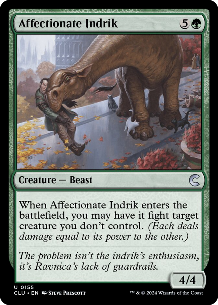 Affectueux Indrik [Ravnica: Clue Edition] 