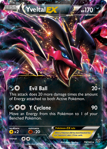 Yveltal EX (79/146) [XY : Ensemble de base] 