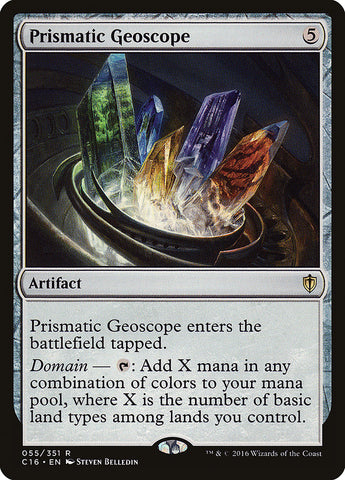 Géoscope prismatique [Commander 2016] 