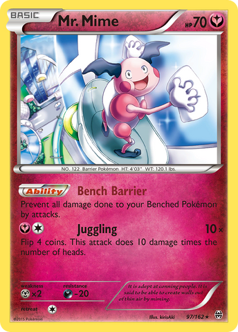 M. Mime (97/162) [XY : PERCÉE] 