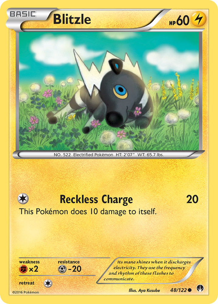 Blitzle (48/122) [XY : point de rupture] 