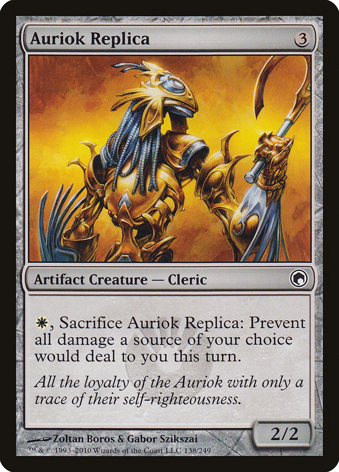 Réplique d'Auriok [Cicatrices de Mirrodin] 