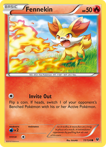 Fennekin (11/124) [XY : Les destins entrent en collision] 