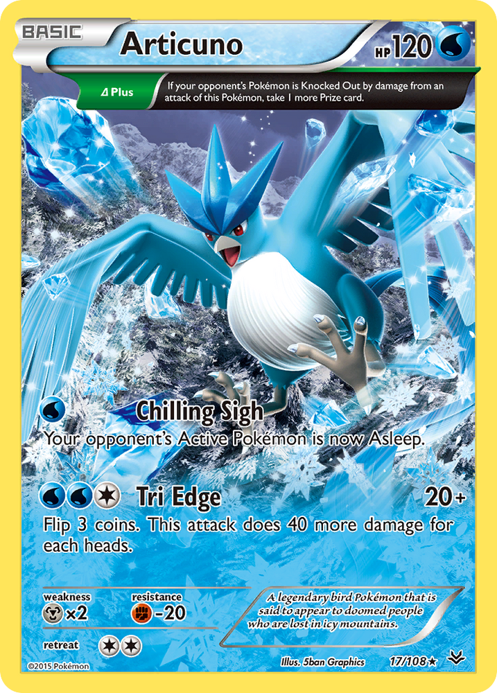 Articuno (17/108) [XY : Ciel rugissant] 