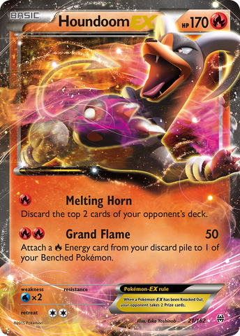 Houndoom EX (21/162) [XY : PERCÉE] 